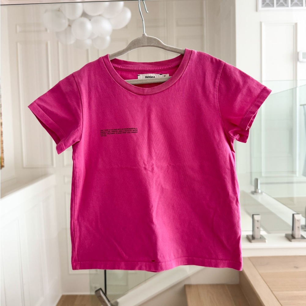Pangaia Girls 100% Organic Cotton T-Shirt Sz 6